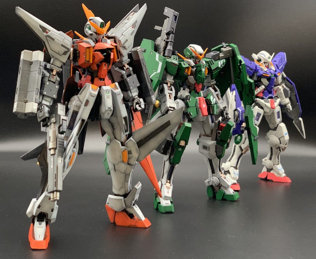 デュナメス、エクシアと一緒に