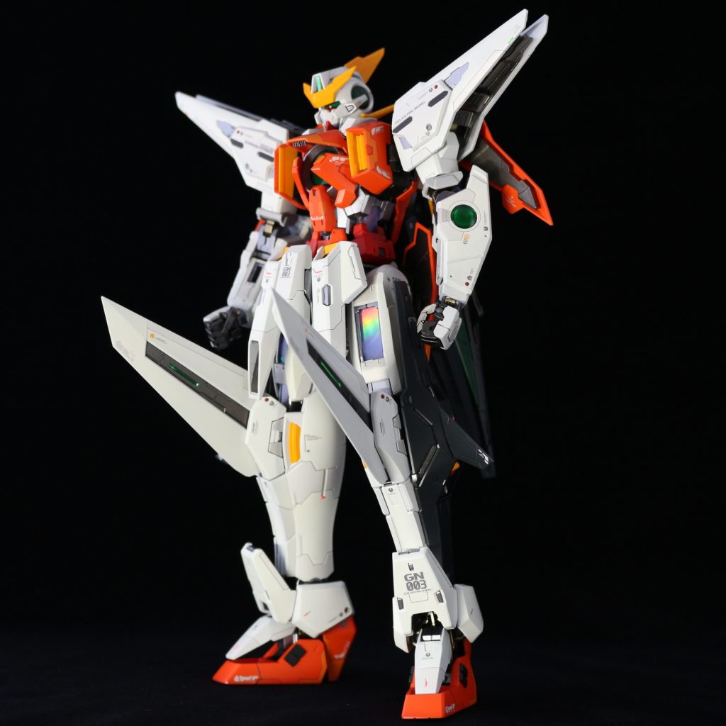 模型/プラモデルMG ガンダムキュリオス ガンダムウエハース付き