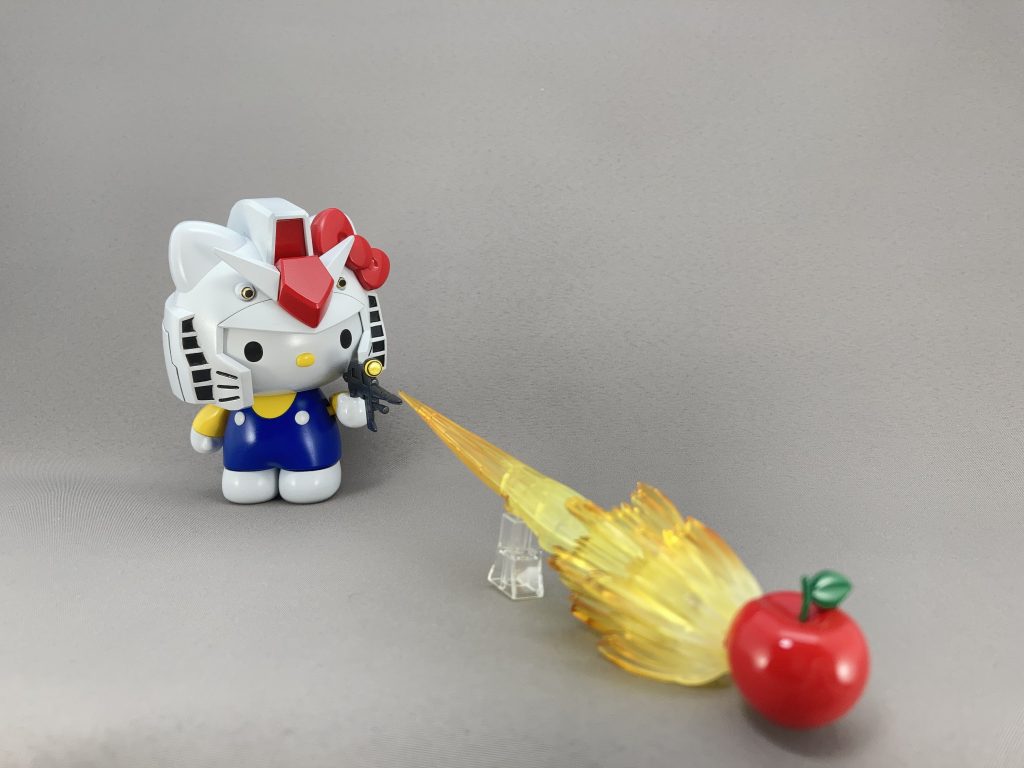 りんご狙い撃ち。
ライフルスコープは他パーツから。