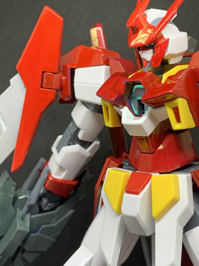 皆さんここまで見てくださりありがとうございました(o_ _)o
自分は🔰ビルダーですがこんな作品でも気に入って貰えると嬉しいです。
「ここはどうやったの?」とか「この機体の改造が見たい」とかの質問またはリクエストがありましたらコメントください出来るだけ返信、制作いたします。
それと自分はこの機体の他にガンダムアルヒと言う自分専用機の改造もあげているので良ければ見てください。