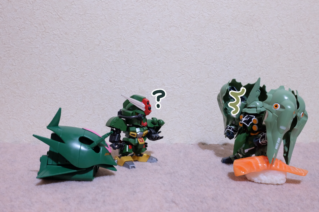 コマンド:あのー、野良スシってなんだ?
クシャ:えっ、知らないのか?
コマンド:世間の一般常識のように言われても困るな