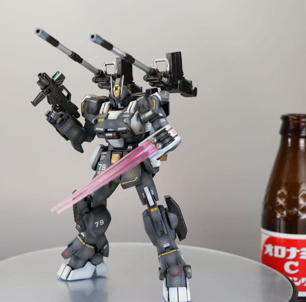 今回はキャノンが一門おまけ、キャノンタイプにも換装できます。