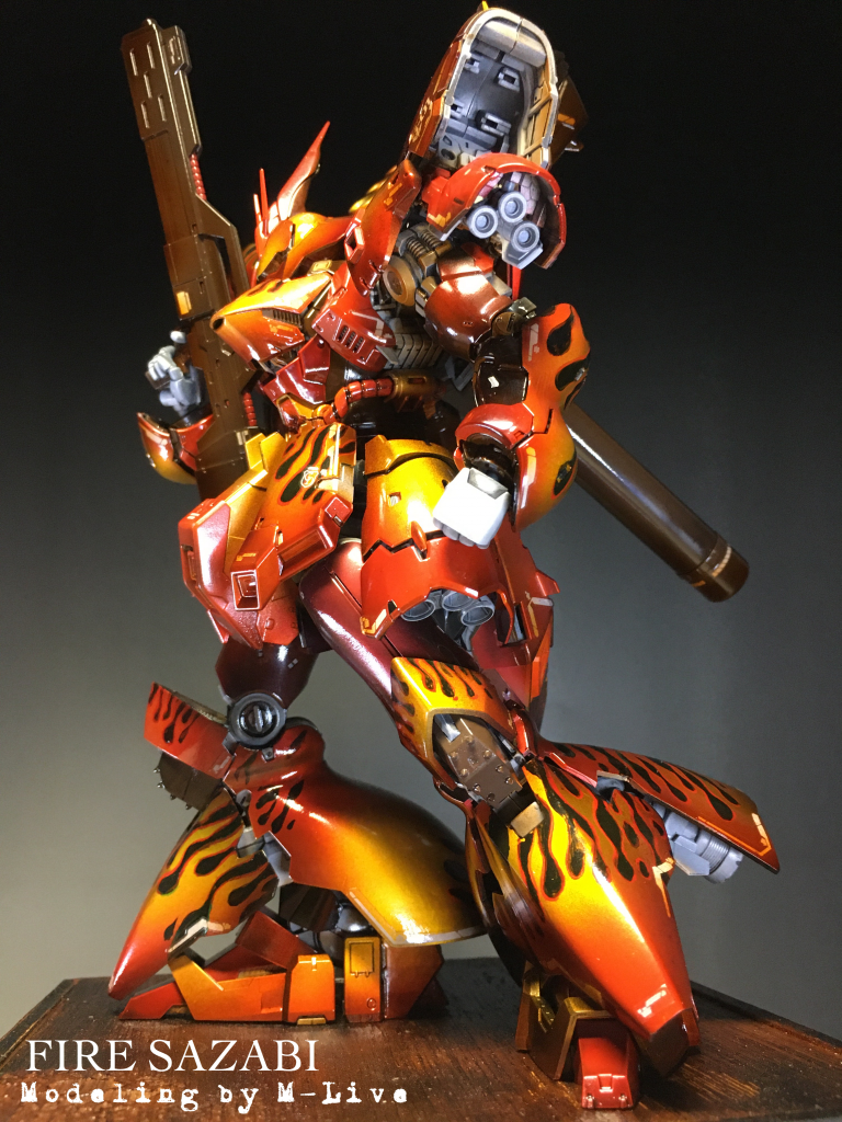 銃を持ったポーズ