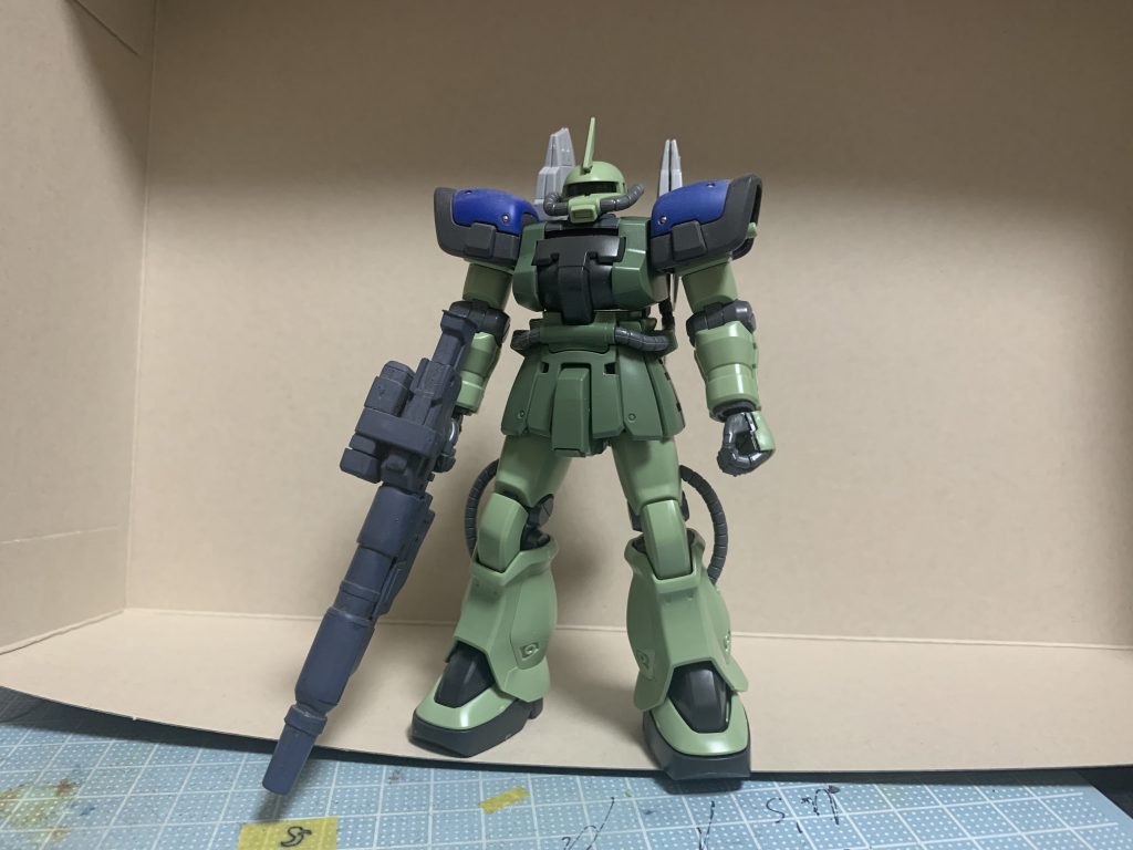 HGUC MS-06F-2   ザクF2改–3枚目/制作者：pekesuu