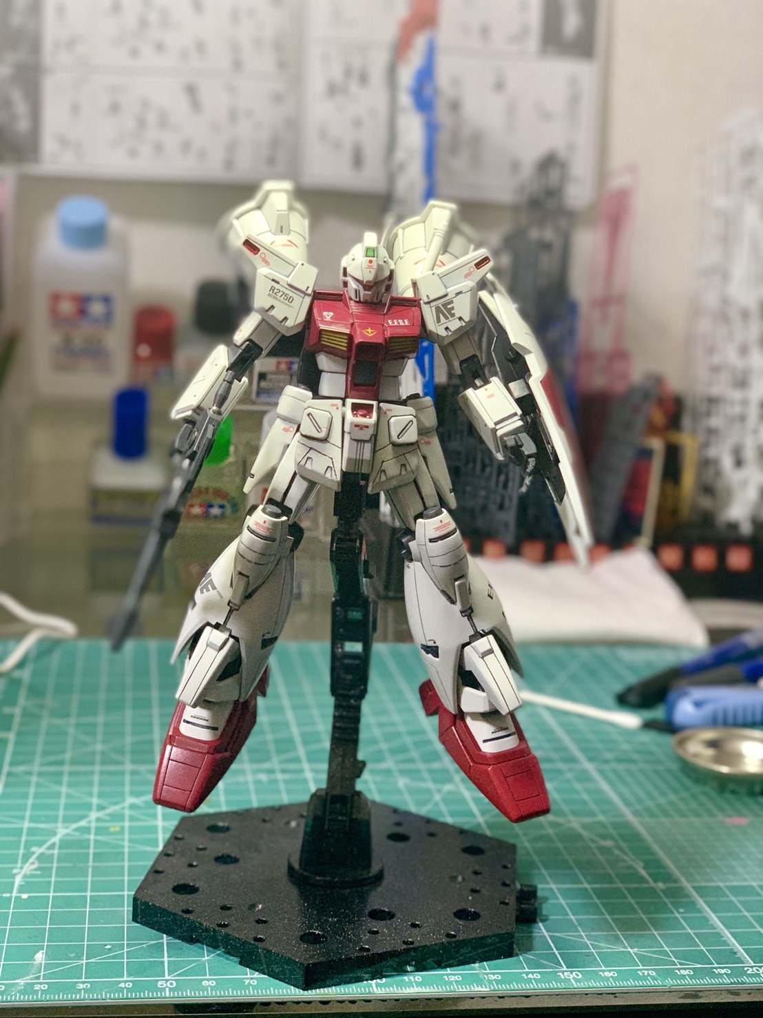 高機動型ジム カスタム りおさんのガンプラ作品 Gunsta ガンスタ