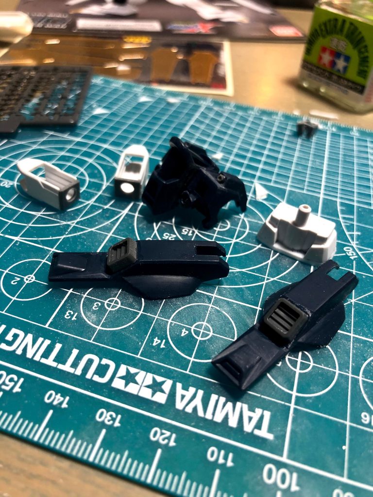 デティールアップ、ポリキャップ隠し等