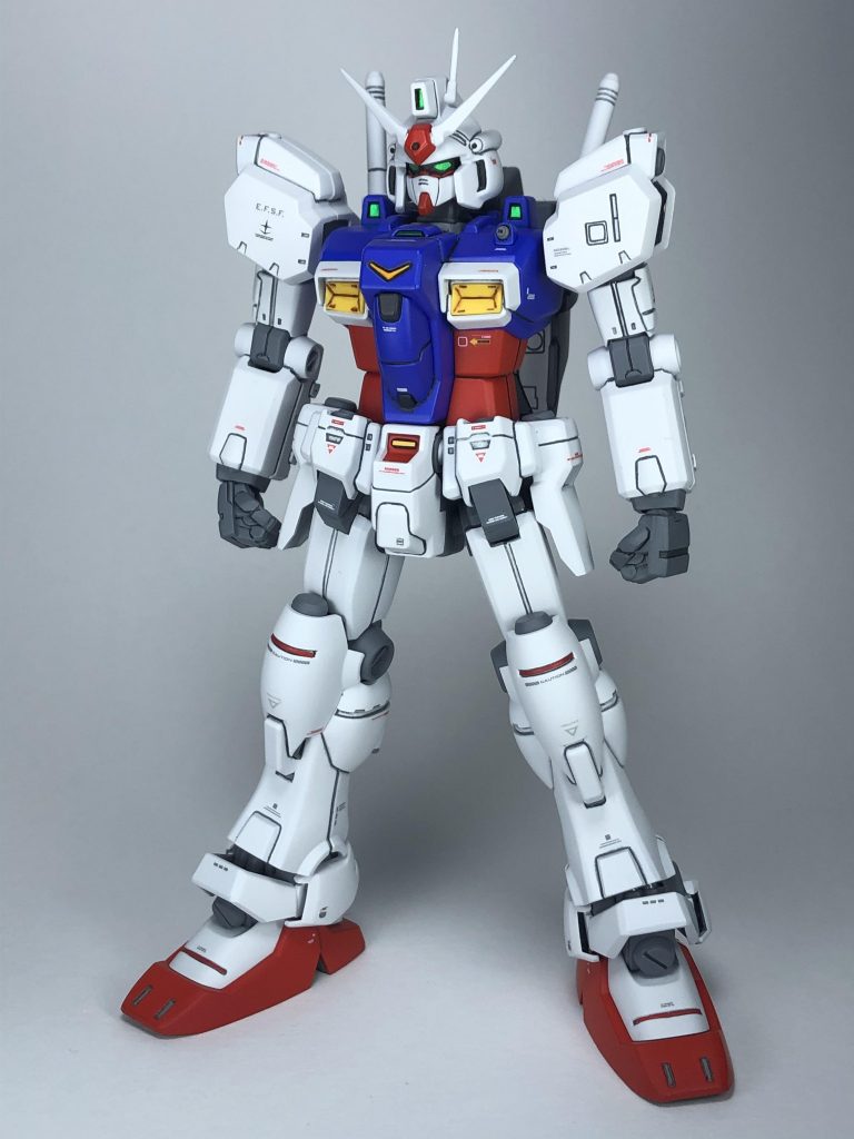 HGUC 1/144 ガンダムGP01–2枚目/制作者：Ok-Ⅱ