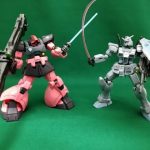 機動戦士ガンダム Gフレーム G-3ガンダム＆シャア専用リック