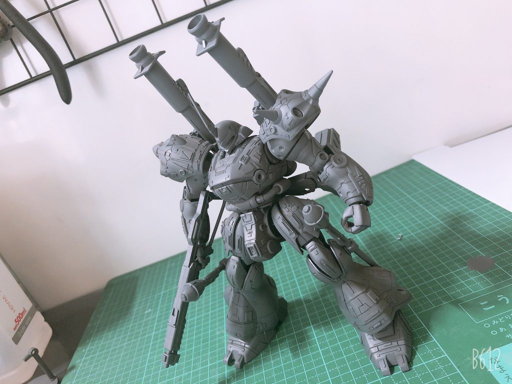 自分の満足いくまででディティールを追加し、サフまでして現在の形まで持って行きました^ ^