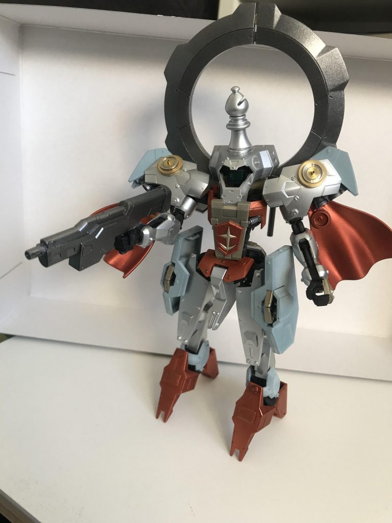 今回は余り歯車をゴテゴテ付けずにリベット多めのディティールアップを意識しました。