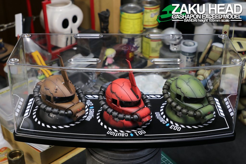 ザクヘッド ディスプレイケース–3枚目/制作者：@an_chan_009