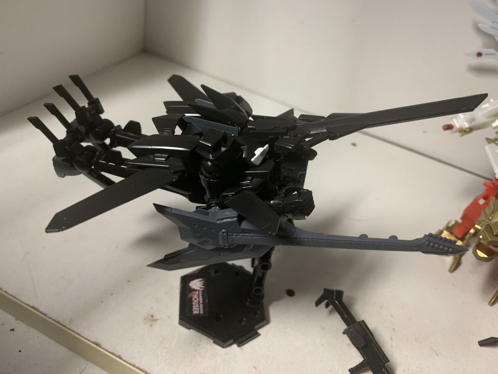 ディフェンスロッドの接続部を切ってマウント出来るようにしました！