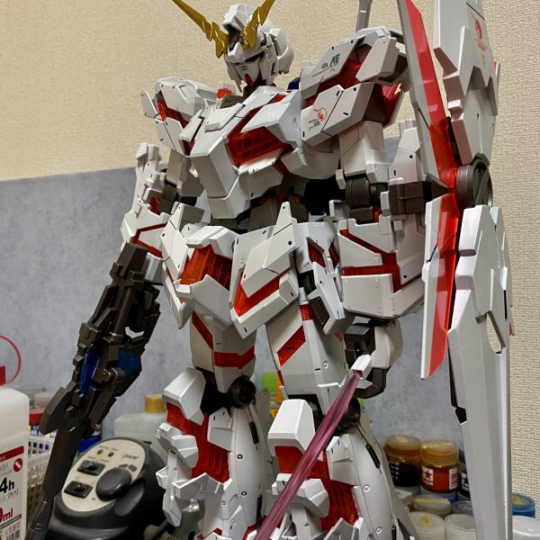 メガサイズ ユニコーンガンダム｜@guitar5800さんのガンプラ作品｜GUNSTA（ガンスタ）