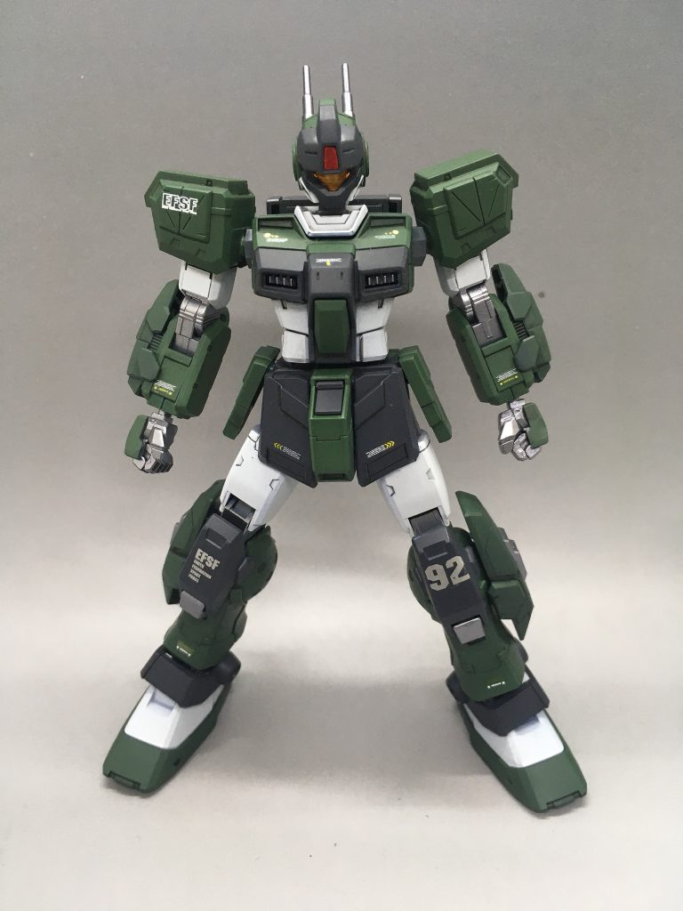 無武装前面