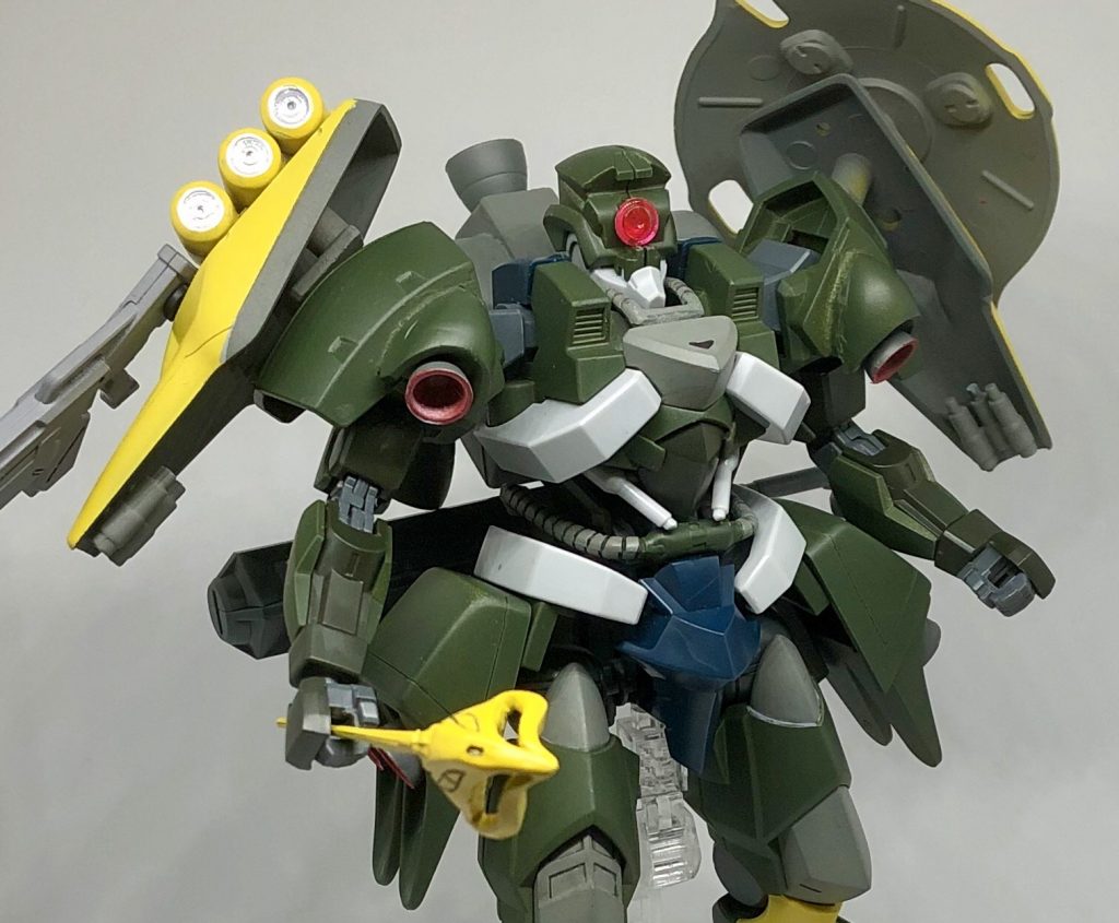 ヤクトドーガのフェイスは磁石を埋め込みました!これによりマスクは着脱可能に🌚
モノアイは30MMのパーツを流用しました!
自分的には満足のいったコンセプトと改造点です笑