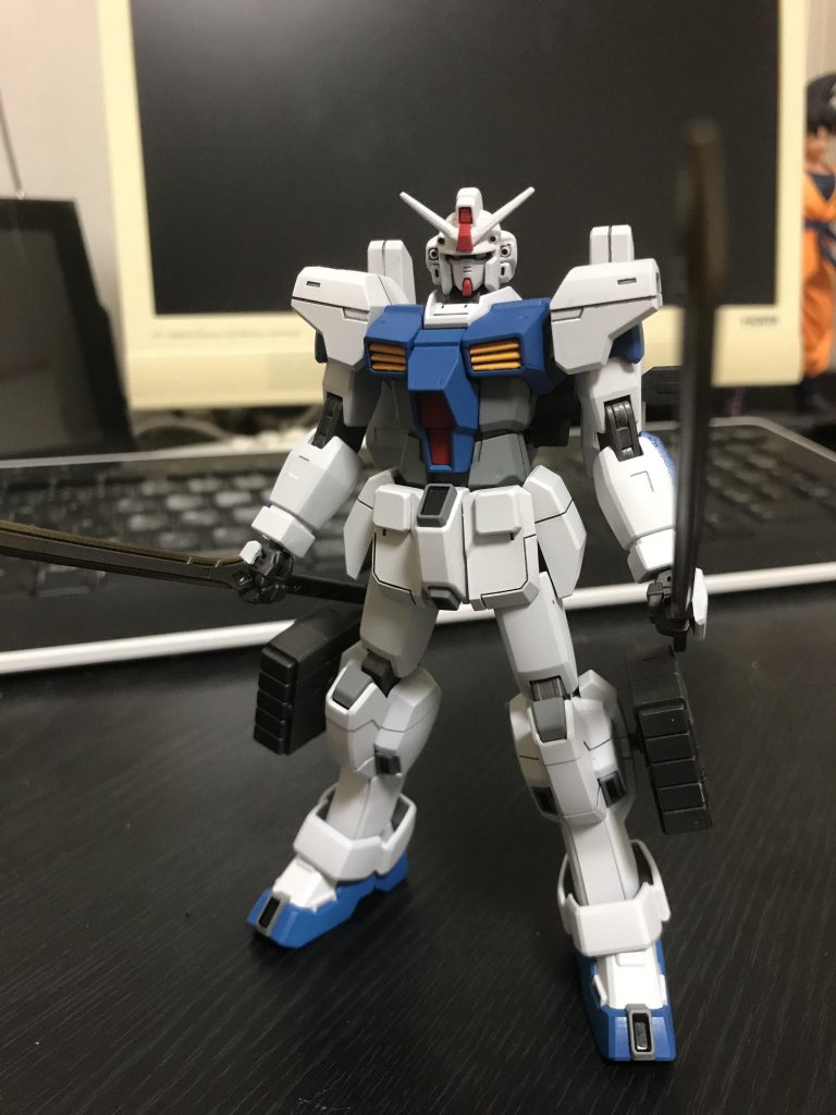 武装と見た目が合わない・・・