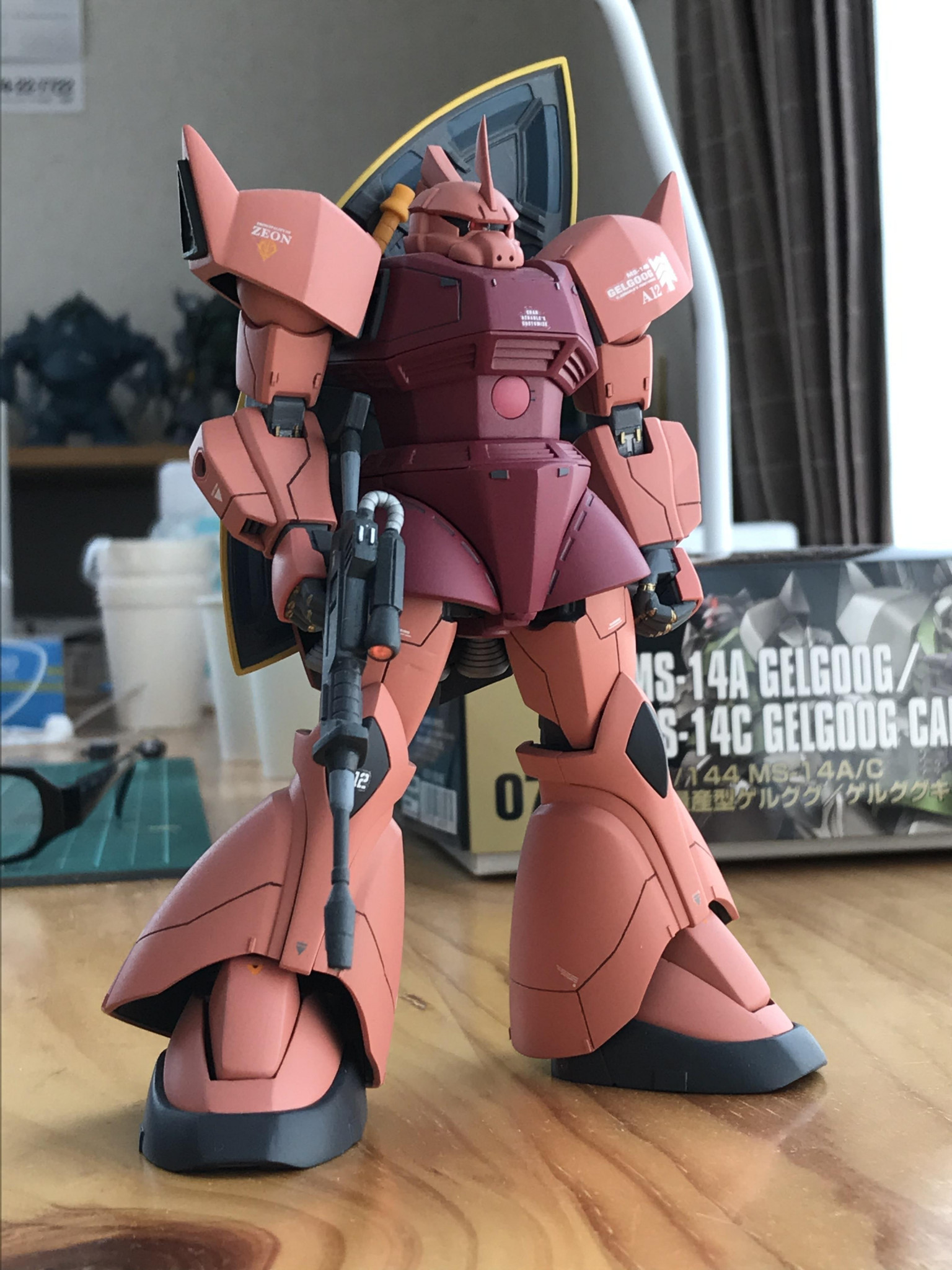 シャア専用ゲルググ｜けいきゅうさんのガンプラ作品｜GUNSTA（ガンスタ）