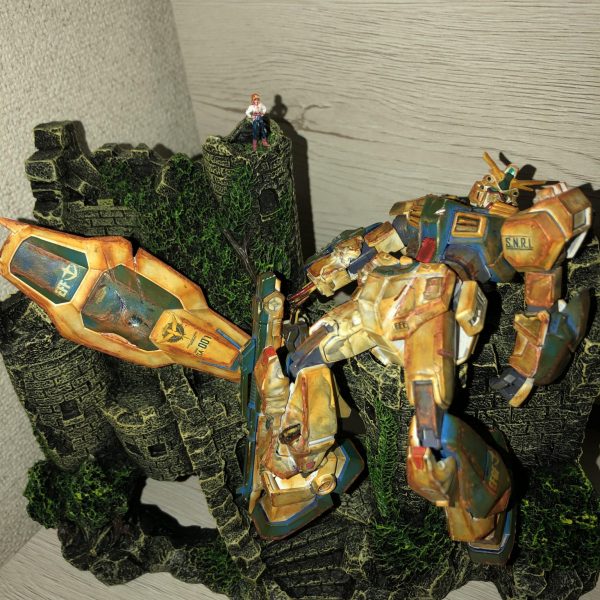 トリスタンのジオラマ