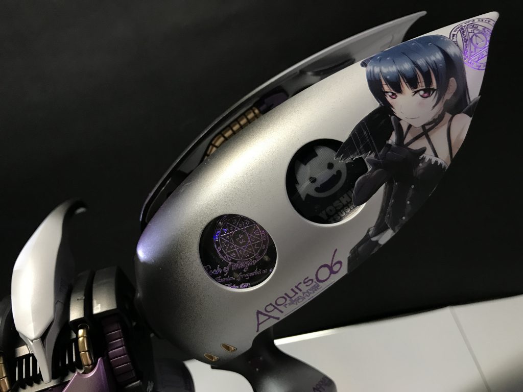 ラブライブ!サンシャイン!! 堕天使ヨハネ専用キュベレイ–5枚目/制作者:@GunpLiver