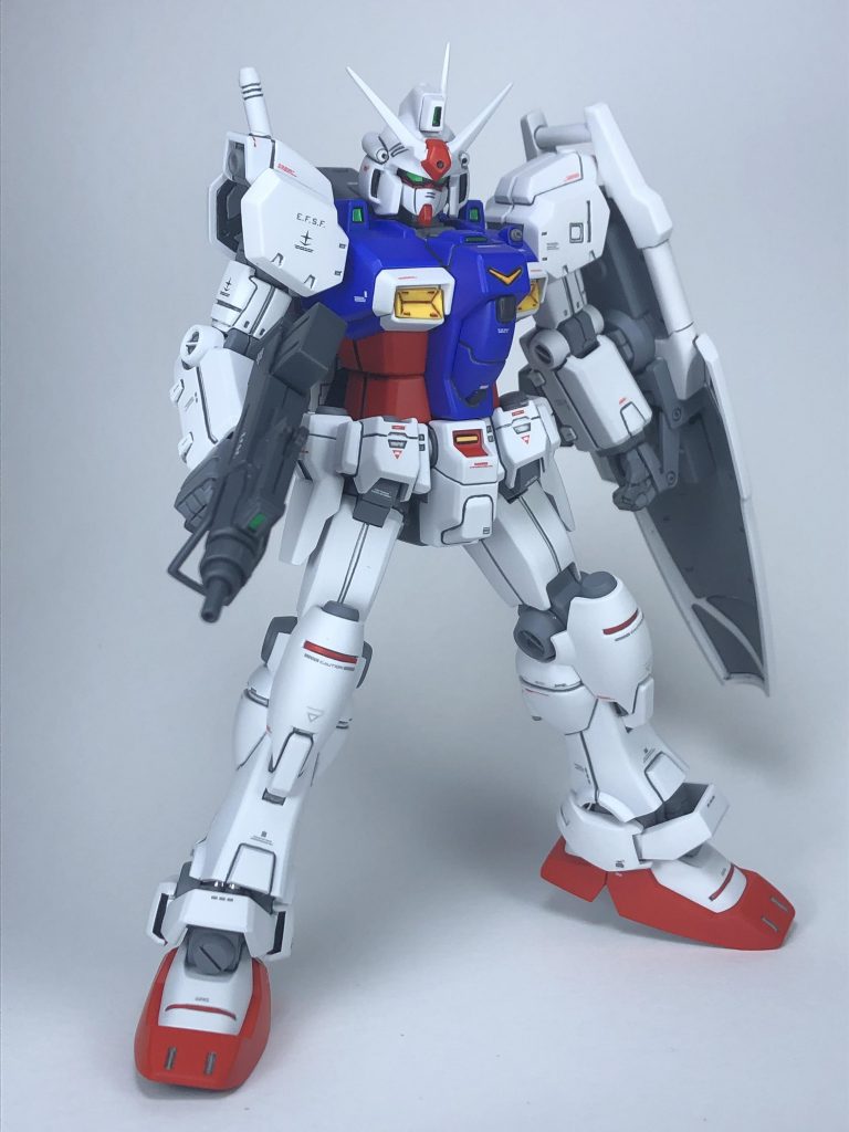 シールド裏もきっちり塗り分け^_^