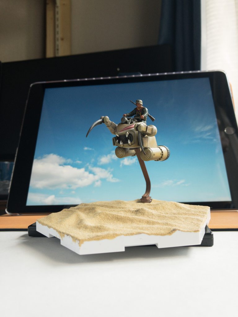 こんな感じの撮影。
改善の余地ありありですね。