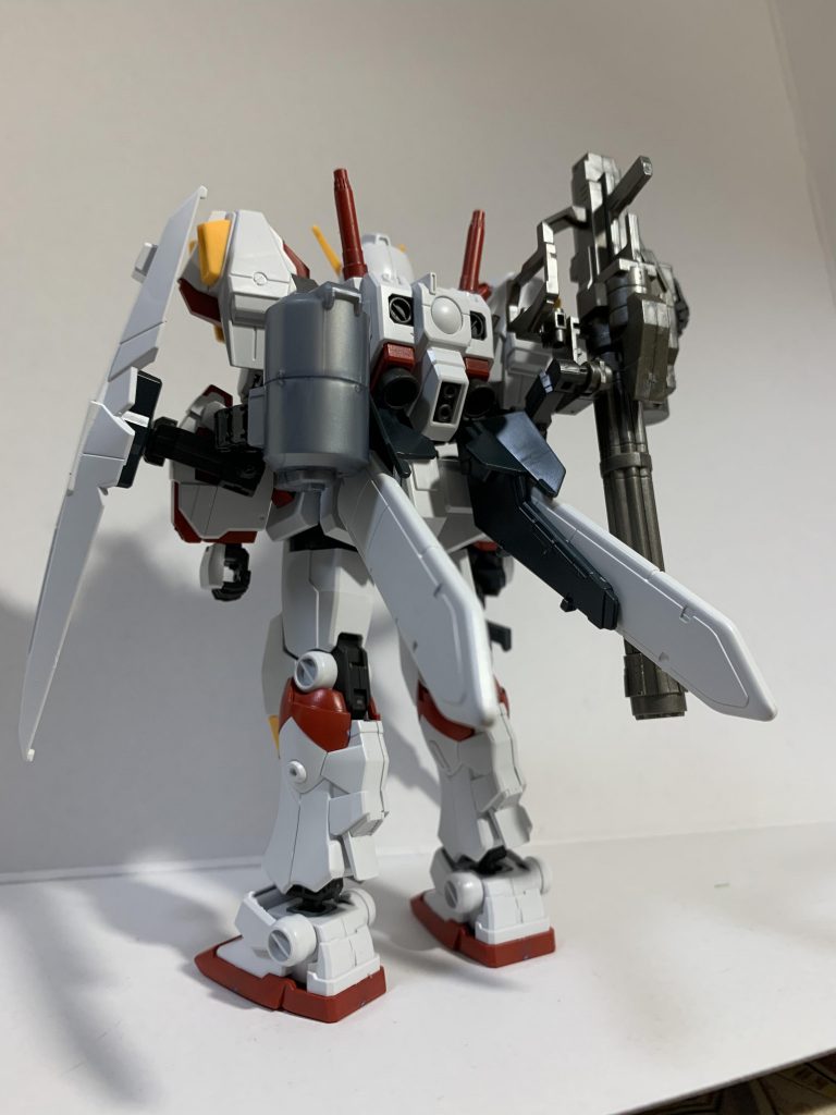 武器はペイルライダー空間戦仕様から流用しました