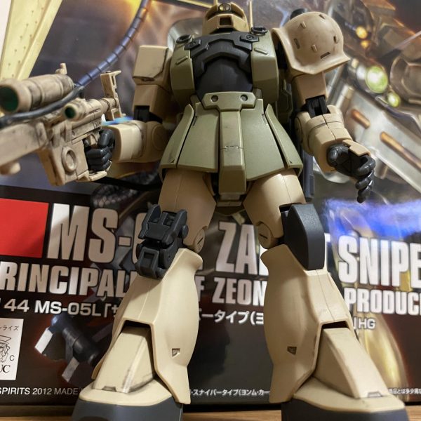 MS-05L  ザクⅠスナイパータイプ(ヨンム・カークス機)