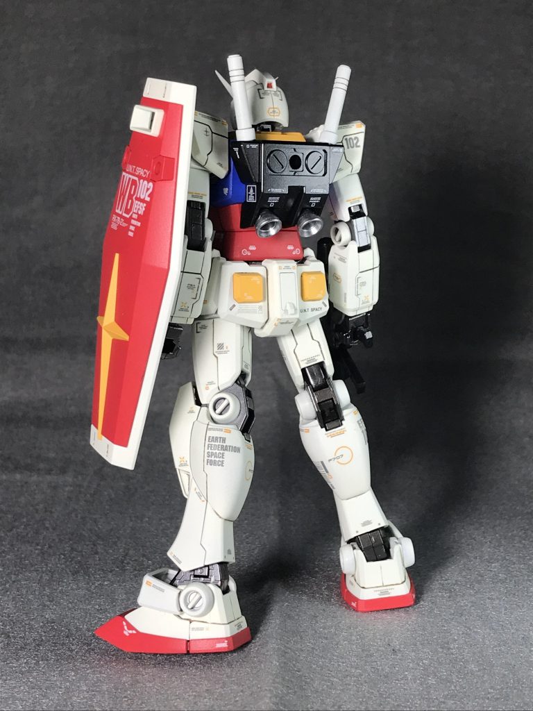 バックショット
ダム周りにデカール貼るのが楽しかったです。