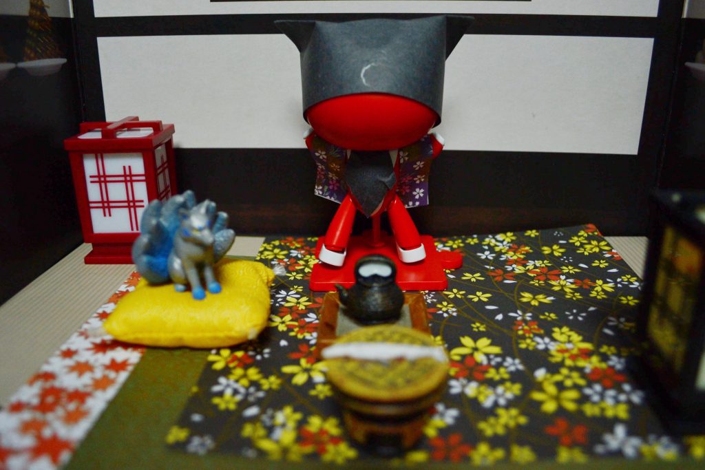 目鼻口がないのが特徴です。プチッガイの後頭部を前面に出して再現しています。