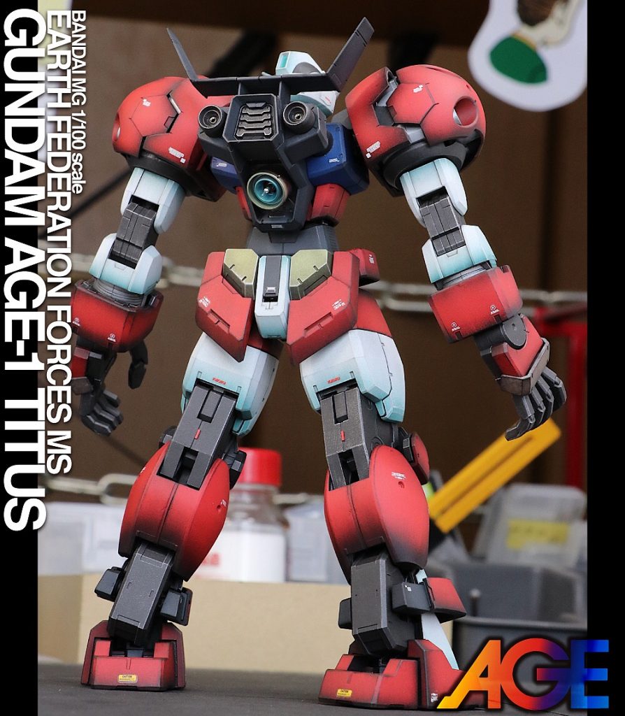 ガンダムage1タイタス–3枚目/制作者：@an_chan_009