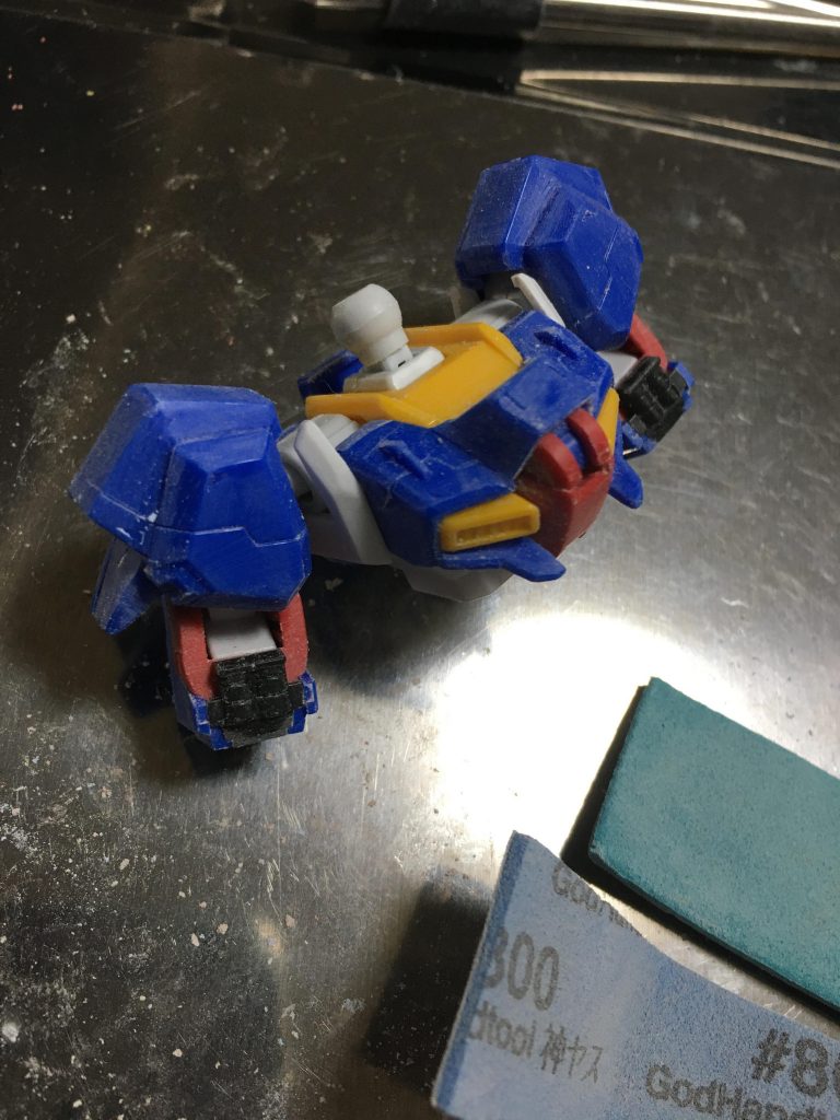 筋彫りやら、表面処理
面出しなどの基本工作のみ
無改造です。