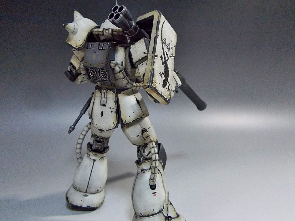MGホワイトオーガーウェザリング鋳造塗装–4枚目/制作者：matever1.5 まてや