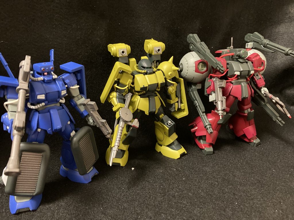 大体2ヶ月に1度のペースで半年の間に作ったハイザック達( ˙³˙)ﾄｩｲｯﾀｰで信号機と呼ばれた愛機達が皆様の目にとまり，ハイザックの可能性を未来を感じてくれたなら…僕は幸せです．それでは次回作で！またお会いしましょう！