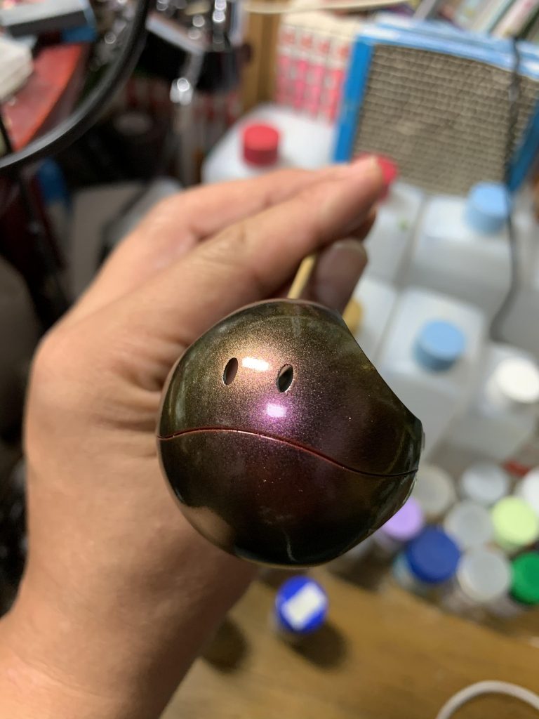 クリアを5層乗せたものです