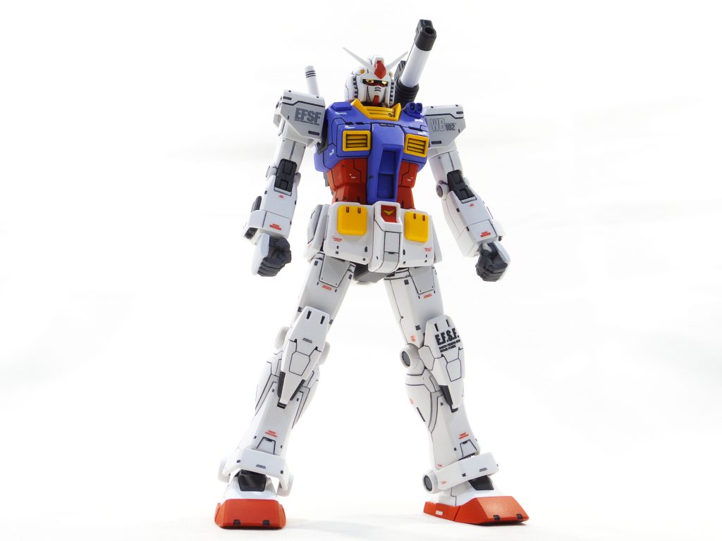 HG ガンダム オリジン版＋Gファイター–3枚目/制作者：gunplacraft