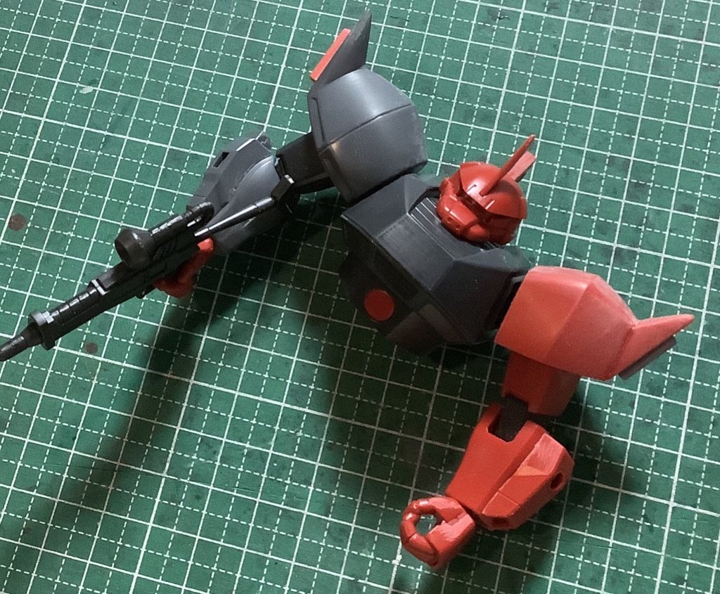 プレバン限定のジョニゲルに
ゲルググマリーネの右腕を移植