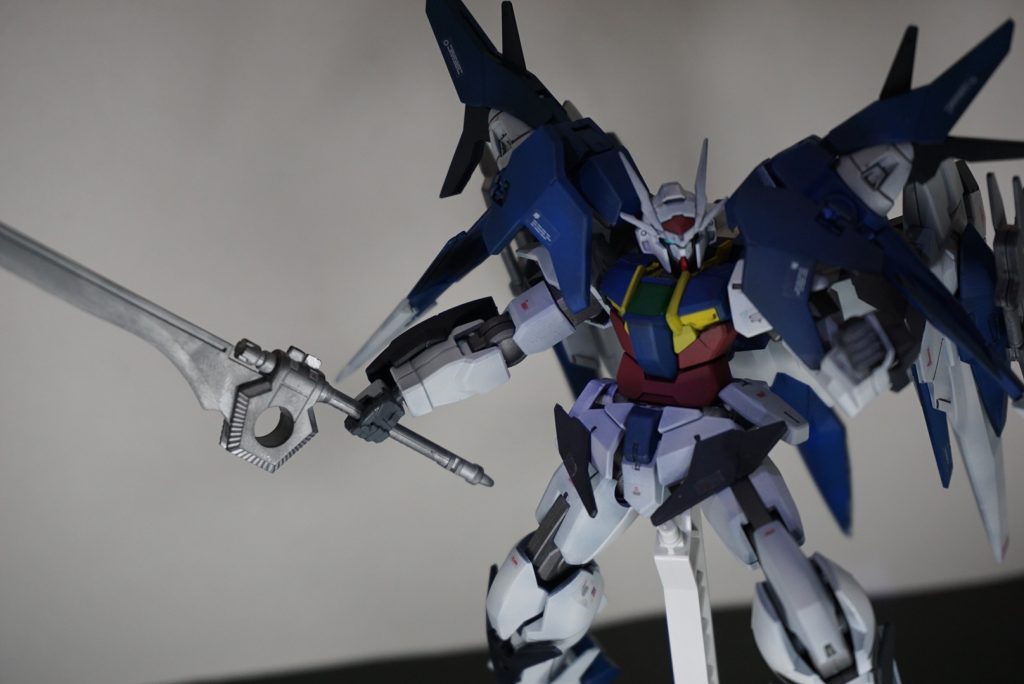 実体剣を装備した状態