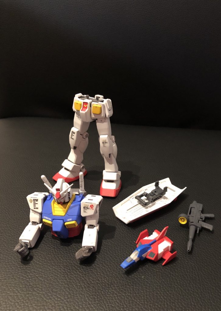 コアファイターはそのまま使用しています。