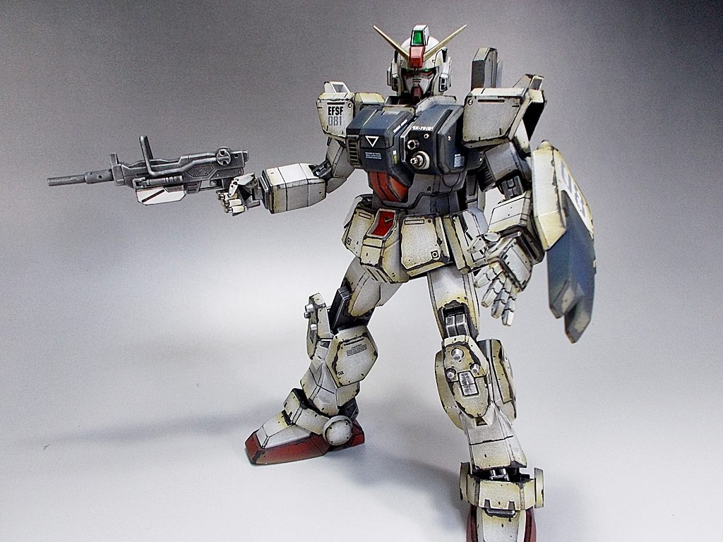 MS08小隊陸戦ガンダムウェザリング–3枚目/制作者：matever1.5 まてや