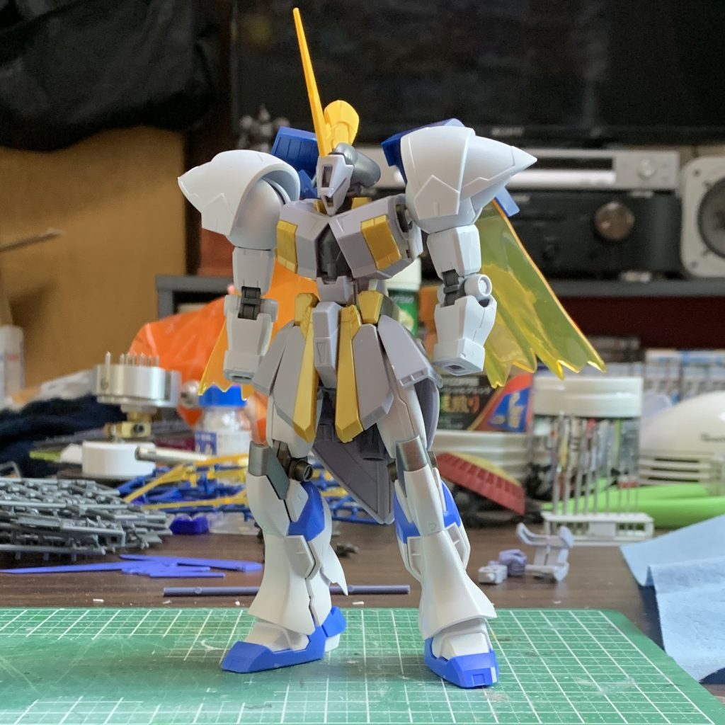 股関節軸等に手を入れていますが、基本的にポン付けミキシングです