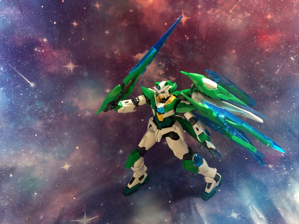 ガンダムダブルオーシアクアンタ HG–3枚目/制作者：moko