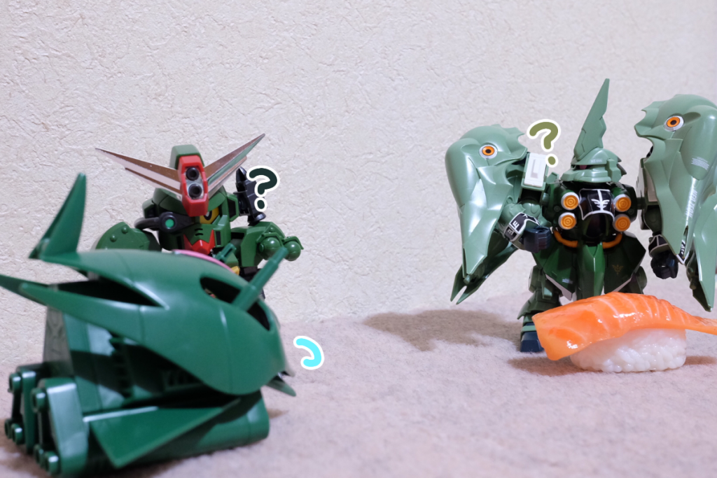 クシャ:なにかって?
あの子:いえ、今、野良スシから声が……