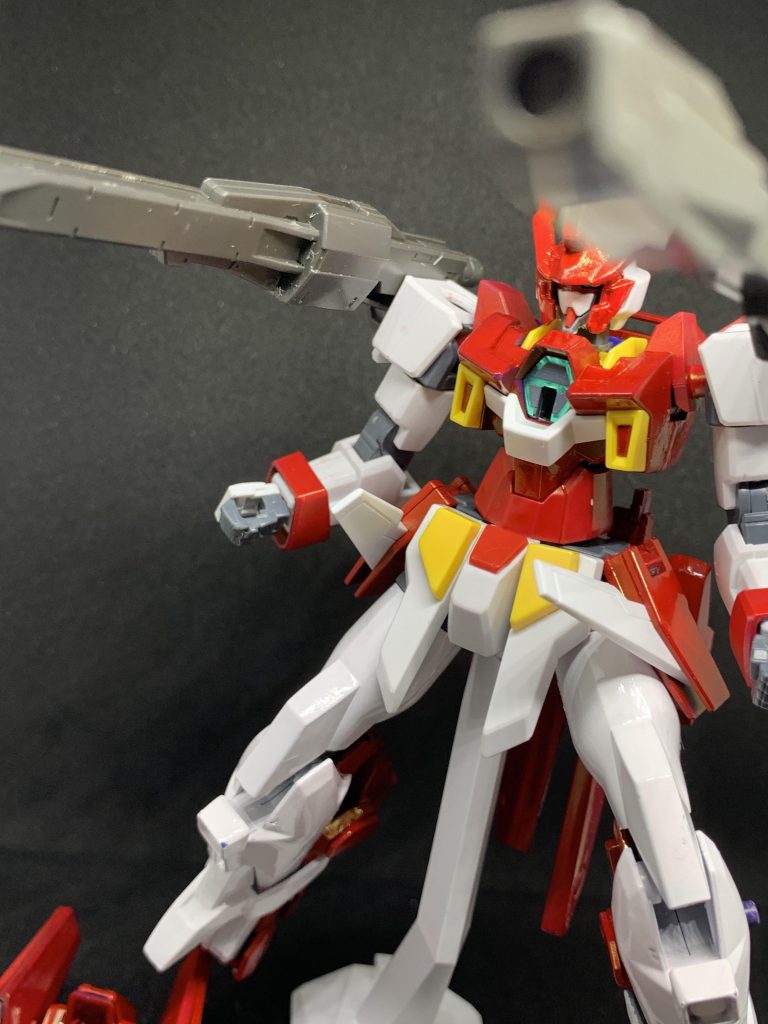 「クソ、敵が多すぎる」「どうするんだよ」「……俺に任せろ、5秒時間をくれ」脚部キャノン解除、肩アーマー解除、キャノン砲セット「さあ…消し飛べ!!!」AEGカノン発射!!!!!
(;-ω-)……あのそんな冷たい目線で見ないでください(見てるとは思って無いです)
まあ脚部のキャノンは肩に付ける事により敵を壊滅させるAEGカノンになります。
いいですよね巨大武器、男のロマン〜♪
他にも作ろうとしましたが今の僕の技術では出来ないのでいつか作りたいです