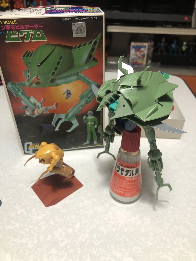 って事でビグ・ザム作りました。
今回はTwitterでの「ツマツク2020」参加させて頂いての、ビグロからのビルドです。
どっちのキットも1/550でビグ・ザムとビグロはほぼ同じサイズなおかつパーツもにてるのでビグロでビグ・ザム作れそうと思ってやってみたけど中々よかった♪♪
「ビグロDEビグザム」
楽しかった~☆