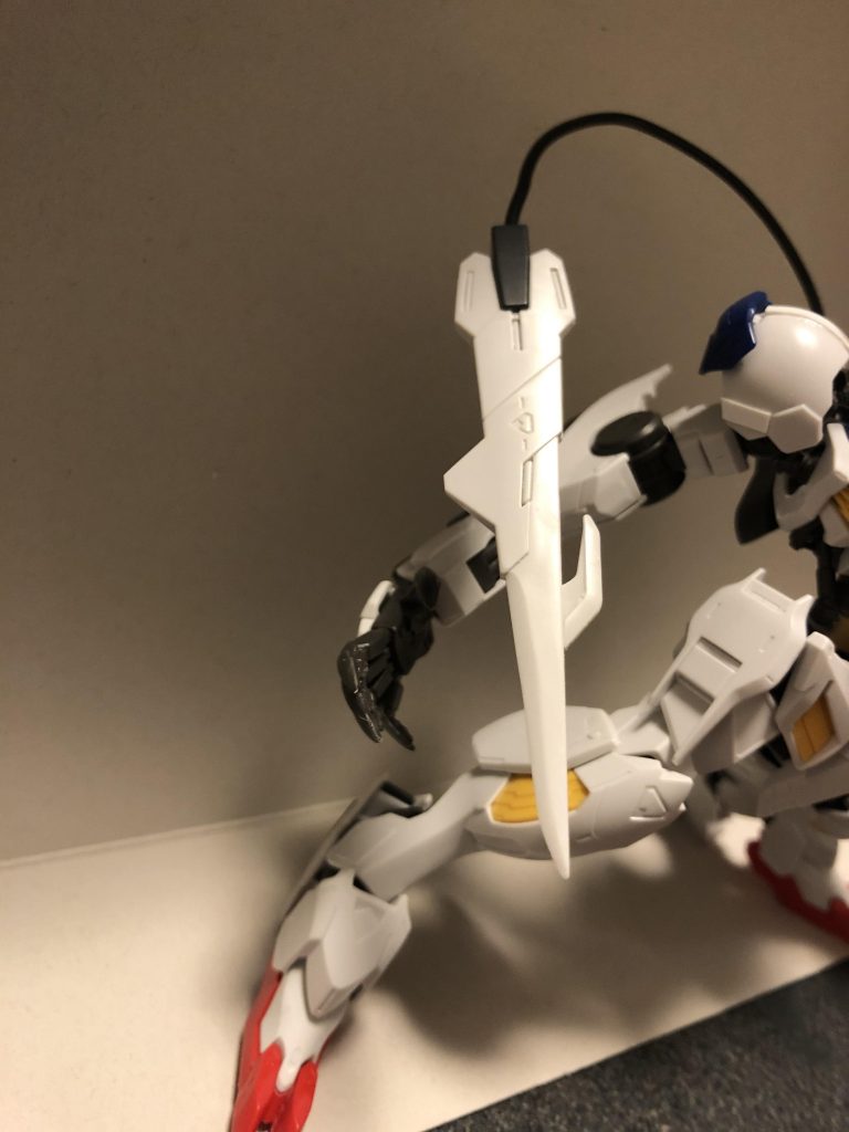 テイルブレードは研いで刃物を意識