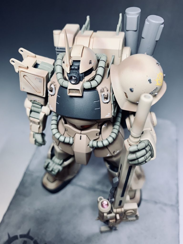 機体各所にプラ板にてディテールアップ