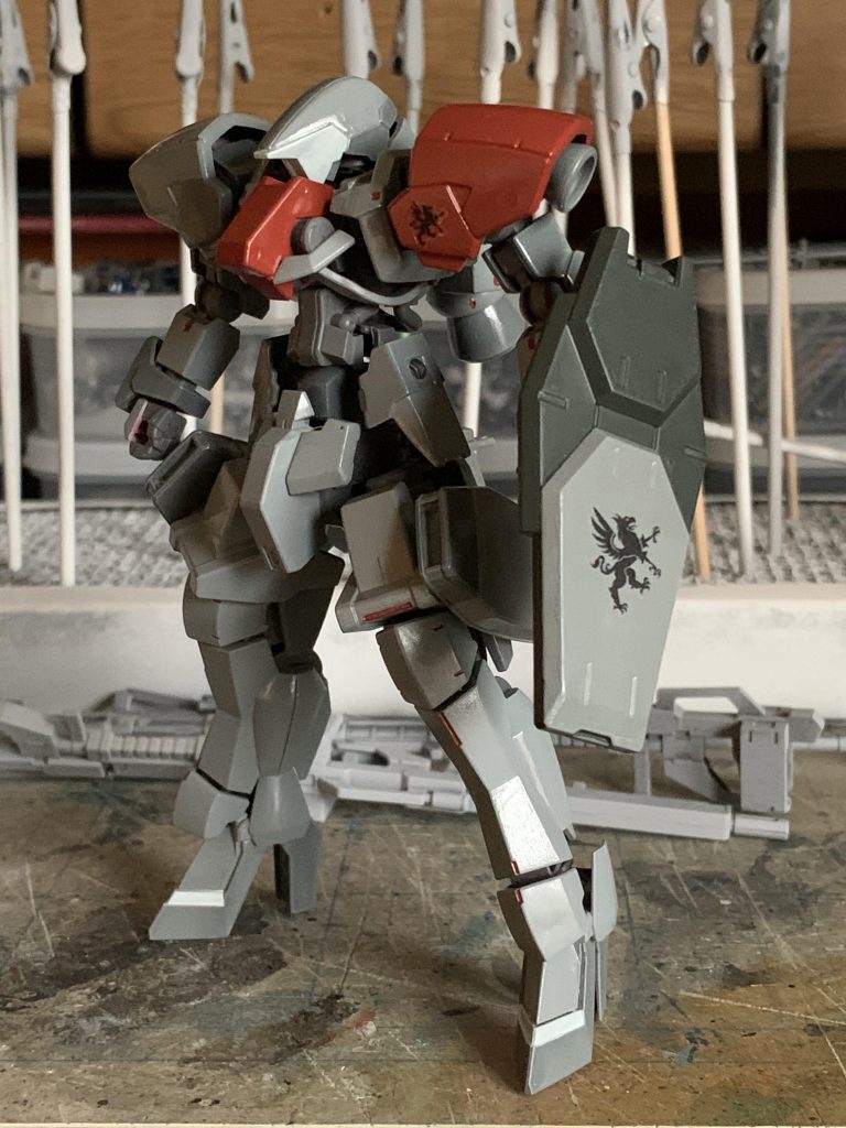 肩と盾のデカールは、まるいるかさんから頂いたオリジナルデカールです。
ご清聴ありがとうございました。