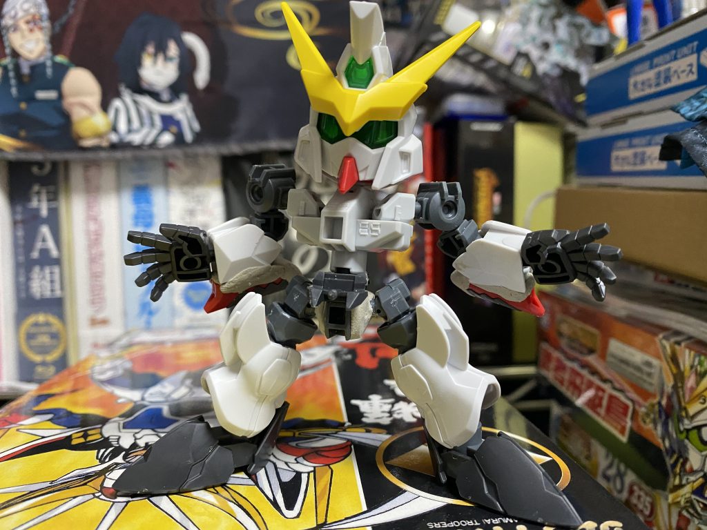 素体。股間軸を少しあげています。