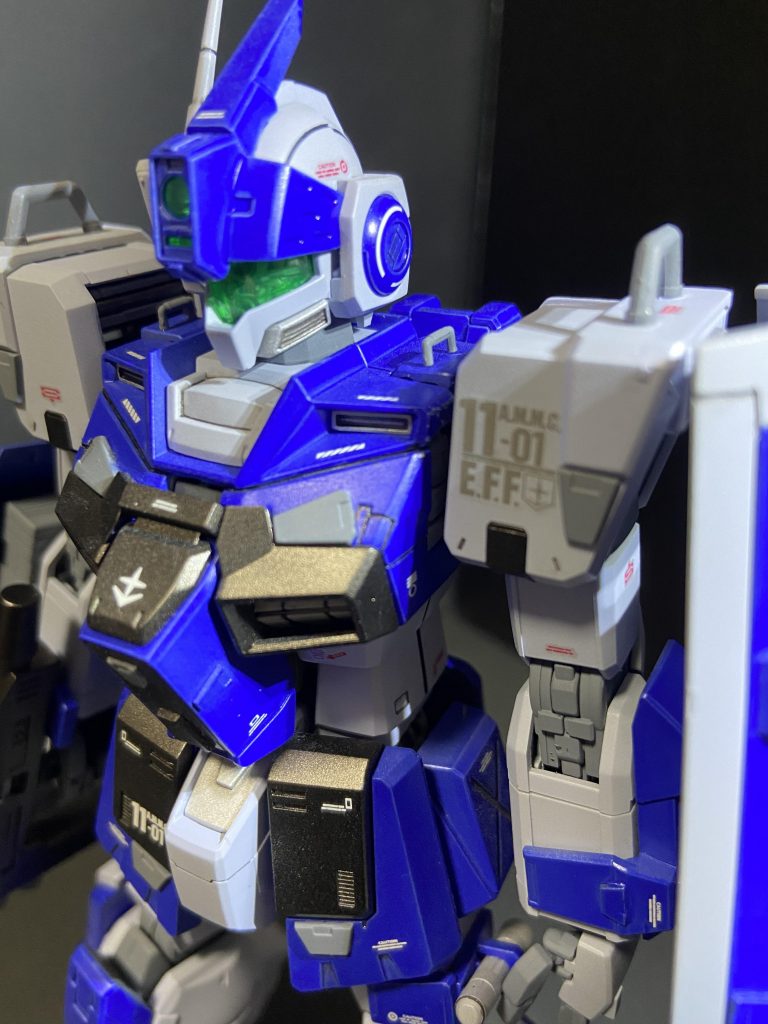 素組と比較しないと分かりづらいですが細かくディティールアップパーツ使用して見栄え良くしてます。