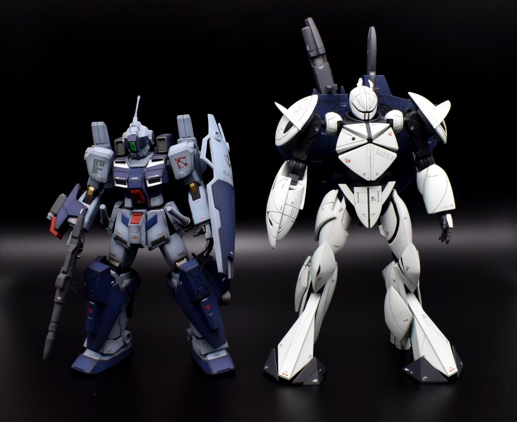 同じスケールで他のキットと並べられるのがうれしいです。